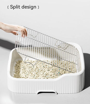 ODM Designs Top Sale Отдельный дизайн Пластиковый мочеиспускательный станок для питья для домашних питомцев Собака Тренировка туалета Трей с ящиком