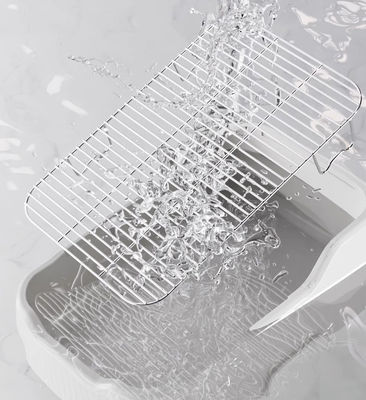 ODM Designs Top Sale Отдельный дизайн Пластиковый мочеиспускательный станок для питья для домашних питомцев Собака Тренировка туалета Трей с ящиком