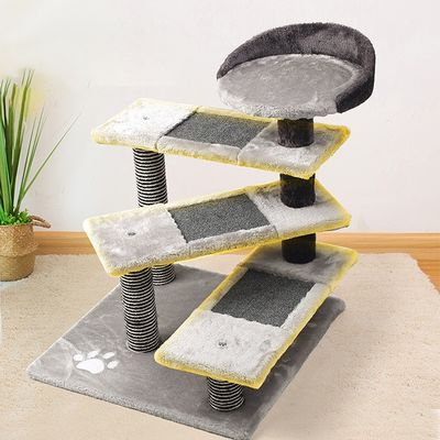 SISAL Дом для кошек с игрушками Тип кошачий дом для царапины Дом для игрушек и восхождения
