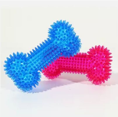 Приспособляемая костяная игрушка для домашних животных TPR для агрессивных жевателей Нетоксичная и прочная
