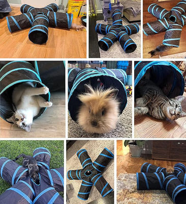 Безопасный и прочный 3 Way 4 Way 5 Way Cat Tunnel Toy с преимуществом мягкого экологически чистого