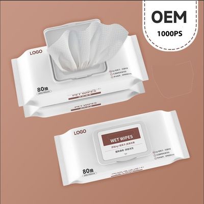 150*200 мм Мягкие экологически чистые салфетки для собак 100 шт.