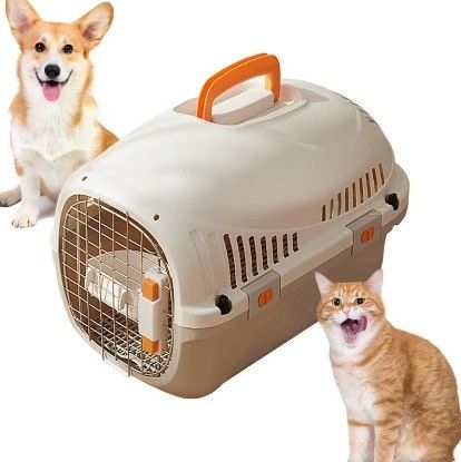 Портативный чемодан для домашних животных 5-10 кг Транспортная клетка Кошачий воздушный ящик Кошачий ящик Собака