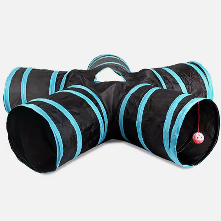 Безопасный и прочный 3 Way 4 Way 5 Way Cat Tunnel Toy с преимуществом мягкого экологически чистого